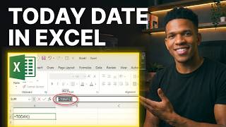How to Get Today's Date in Excel Using the TODAY Function (2026) | Step-by-Step