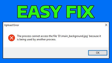 Process Cannot Access the File Because It Is Being Used by Another Process in Windows 11