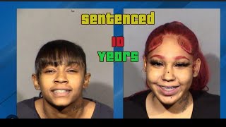 2 women sentenced to 10 years