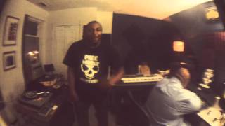Billy Lyve and Venom recording Omen prod. By Imahj