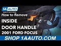 How to Replace Inside Door Handle 2000-04 Ford Focus