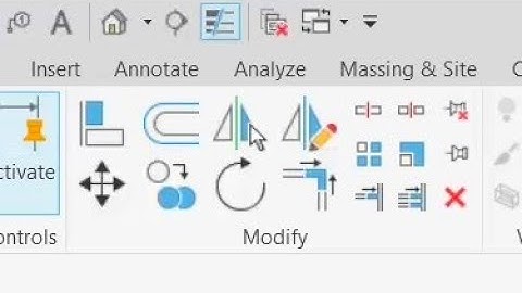 Modify Tools in Revit // Align, Offset, Mirror, Move, Copy, Rotate, Trim, Extend, Pin, Unpin