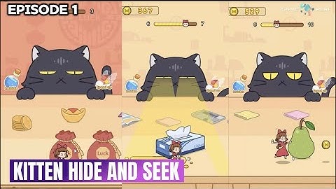 Hide and Seek Cat Escape 1 😺 | New Levels & Funny Moments #livegaming #live