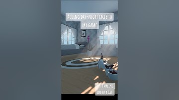 Adding day-night cycle to my game ☀️ 🌙 #gamedev #indiedev #indiegame #lifeofacat #cozygames