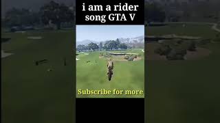 I am a rider song GTA V Amazing Bike Stunt short shortvideo youtubeshort gta5