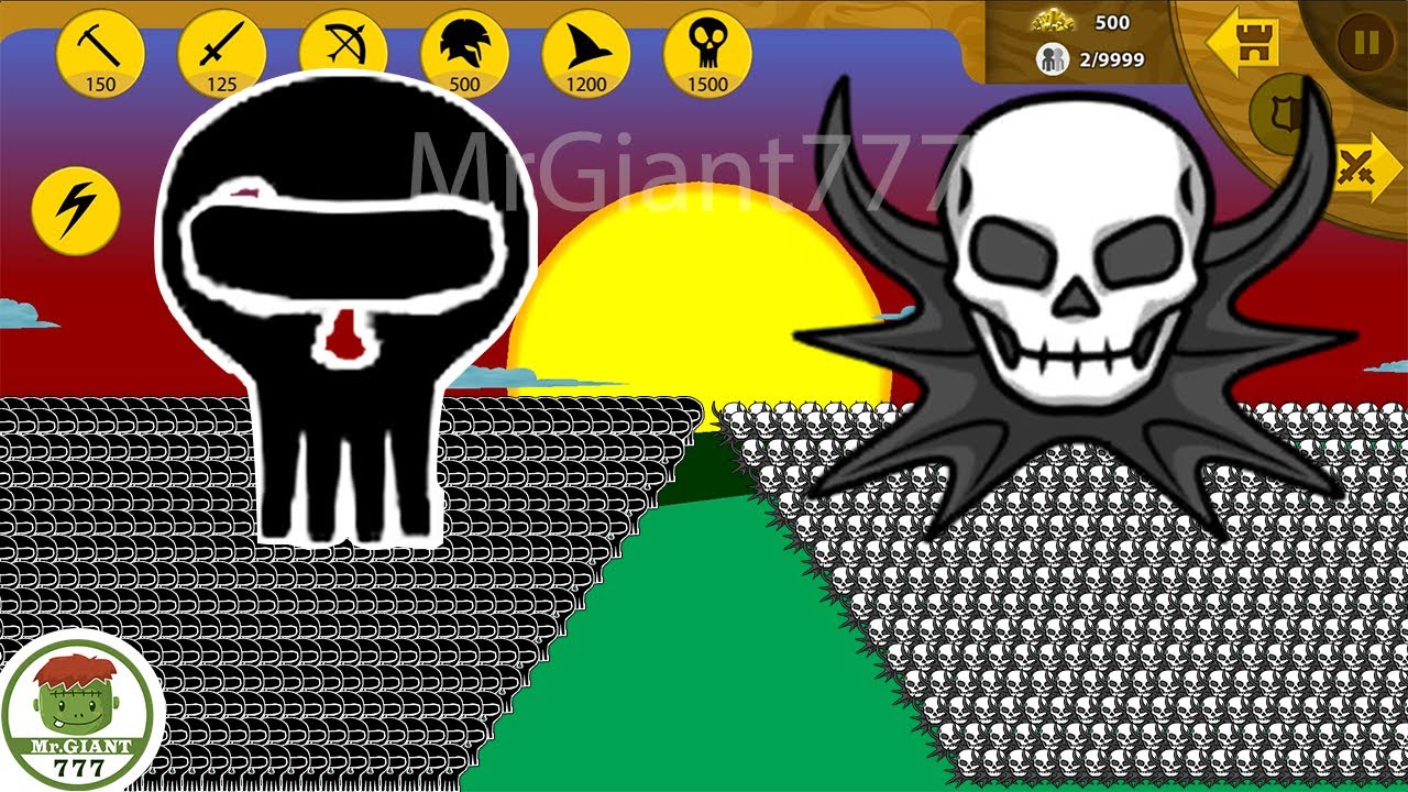 STICK FIGURE GIANT LORD SIGHTLESS VS KAI GIANT LORD, FINAL BOSS | Stick War Legacy Mod | MrGiant777