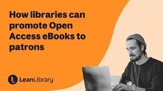 How libraries can promote Open Access eBooks to patrons
