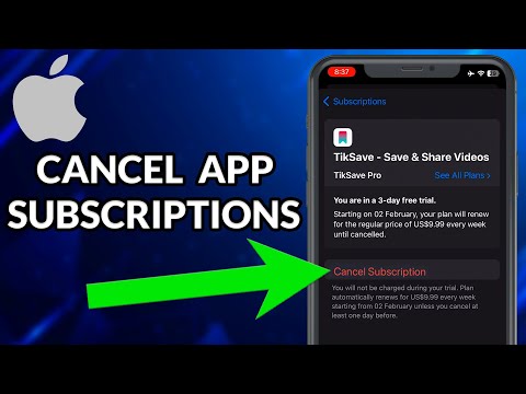 How To Cancel Auto Subscriptions On Iphone