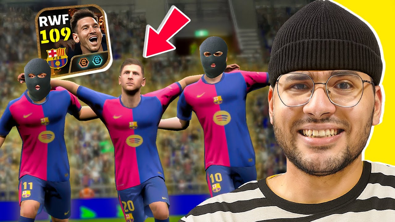 كل هدف هسجله = هسرق لاعب من فريق الخصم 🤯🔥 || eFootball Mobile