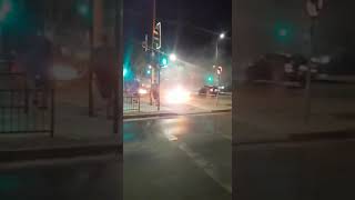 Barricades in La Legua - Santiago - 09Jan-2020