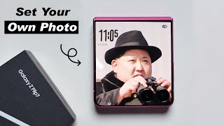 How To Set Any Photo as Cover Screen Wallpaper On Samsung Galaxy Z Flip 7 screenshot 2