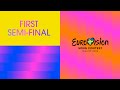 OFFICIAL REVEAL: First Semi-Final Roundup (Running Order) - Eurovision Song Contest 2024