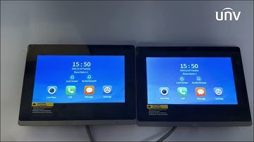 How to configure extension call for video intercom