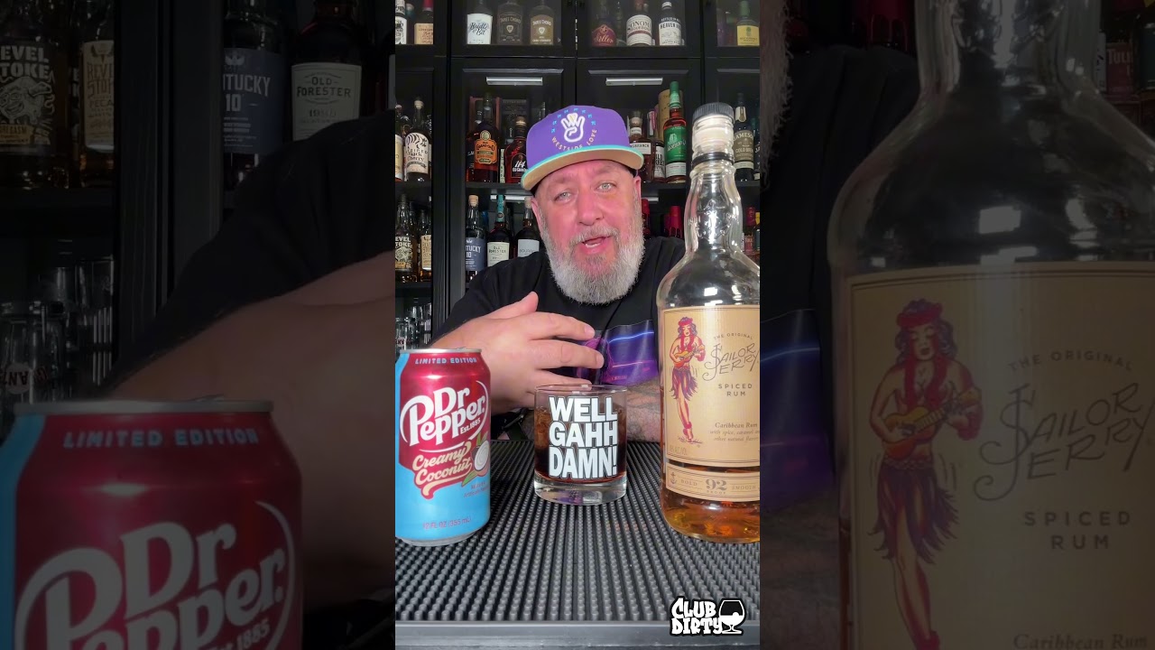 Sailor Jerry x Dr. Pepper Creamy Coconut!