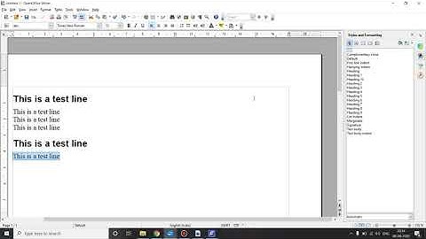 Session 1: CREATE AND APPLY STYLES IN THE DOCUMENT