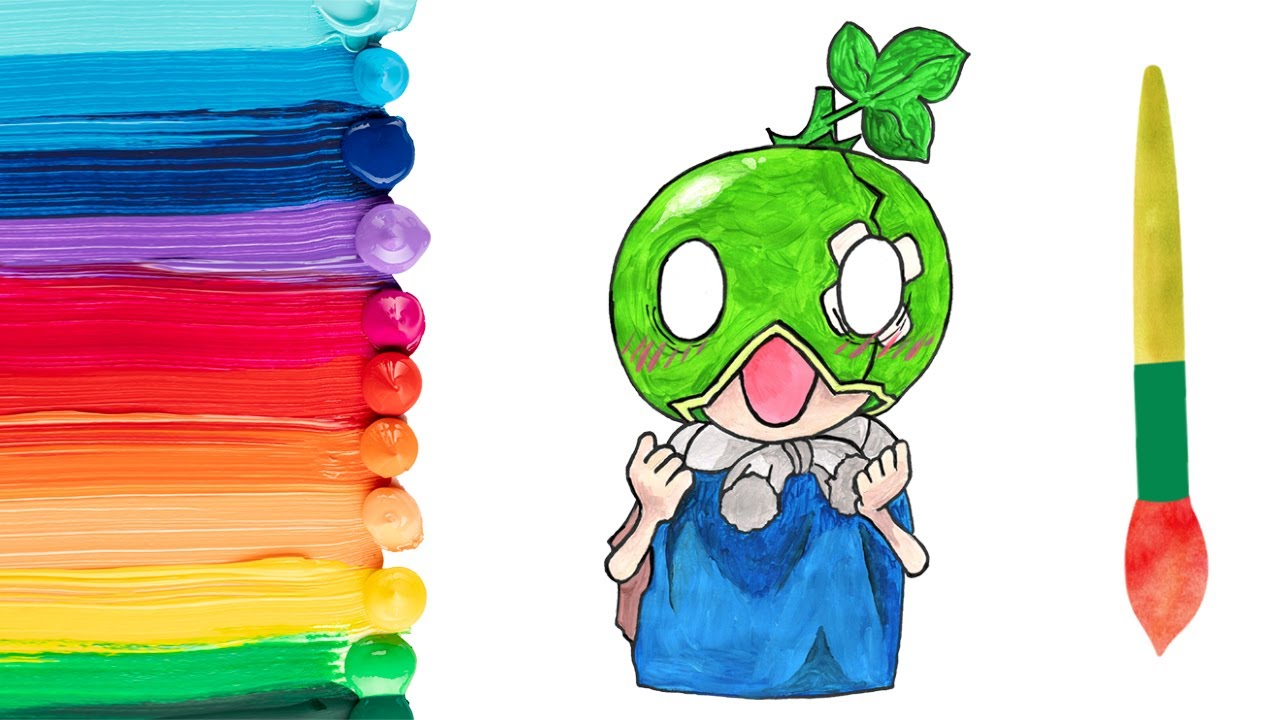 How to draw suika drawing 🍉🍈 Suica スイカ 🌱 Dr. Stone 👀 Drawing manga anime character 🎨 Рисуем Суйку