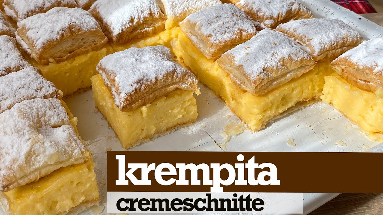Cremeschnitte KremšNite Kroatisches Rezept - Rezepte Suchen