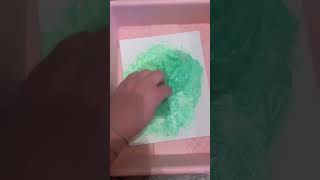 Easy coloring mixing shamrock activity for St Patrick’s Day ☘️