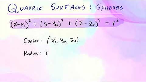 Spheres| Sketching, Writing Equation of Spheres in Standard Form by Completing the Square