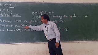 SC UNIT 3 TOPIC 2/10 Comparision Between MULTIPLE ACCESS and Multiplexing