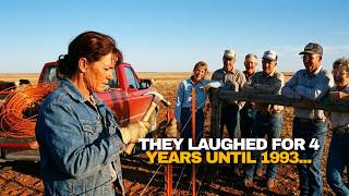 The town laughed at her strange fences for 4 years — until 1993 left them speechless...