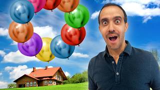 How To Make A Floating Balloon Ring (3 Different Sizes)