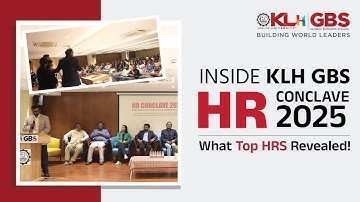 Inside KLH GBS HR Conclave 2025: What Top HRs Revealed!