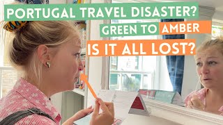 Portugal trip goes from Green to Amber | Travelling abroad PCR advice and Fit to Fly