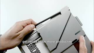 Obstructures Bandboard 2 aluminum clipboard for writing tech & tools