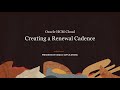 Learning | How do I create a renewal cadence?