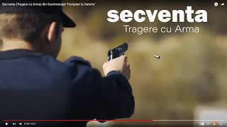 Secventa (Tragere cu Arma) din Scurtmerajul Pompieri la Datorie
