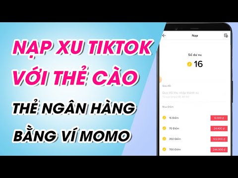 Video Cách nạp xu TikTok bằng thẻ cào điện thoại, tài khoản... - youtube