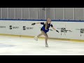Anna- Flora Colmor JEPSEN (DEN) | Junior Women Short Program | Budapest 2023 | #JGPFigure