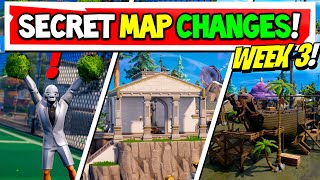 Fortnite v21.10 SECRET MAP CHANGES &quot;Week 3!&quot; Darth Vader Boss Update!