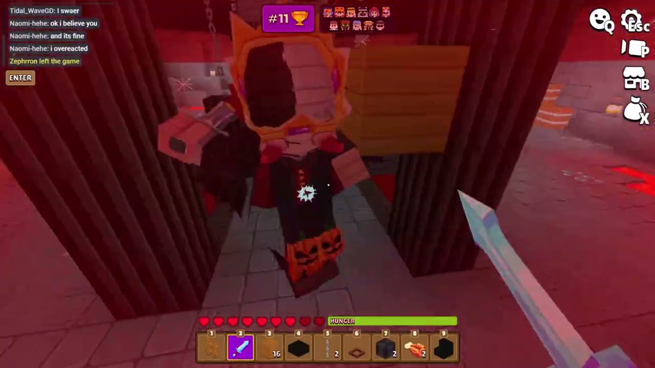 some minefun.io sky wars game