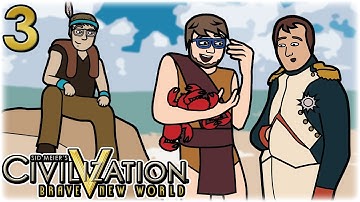 Civilization 5: Multiplayer | Part 3 | +4 From Crab | Let