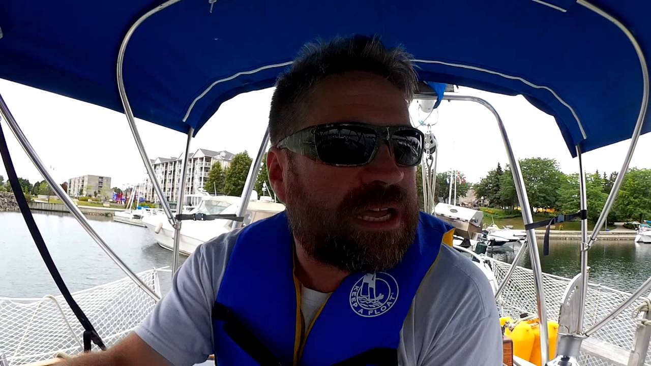 How to Steer a Sailboat in Reverse, Full Keel YouTube