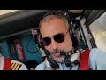 Flying private airplane in iran over caspian sea 4k     