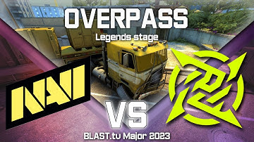 NAVI vs NIP - HIGHLIGHTS - Overpass - BLAST Major Legends Stage