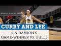 Steph Curry, Damion Lee explain Warriors' win vs. Bulls | Warriors Postgame Live | NBC Sports BA