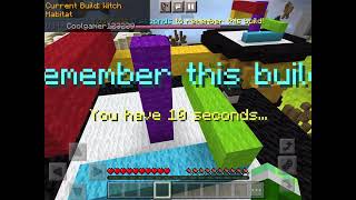Minecraft: getting 1st place in speed builders