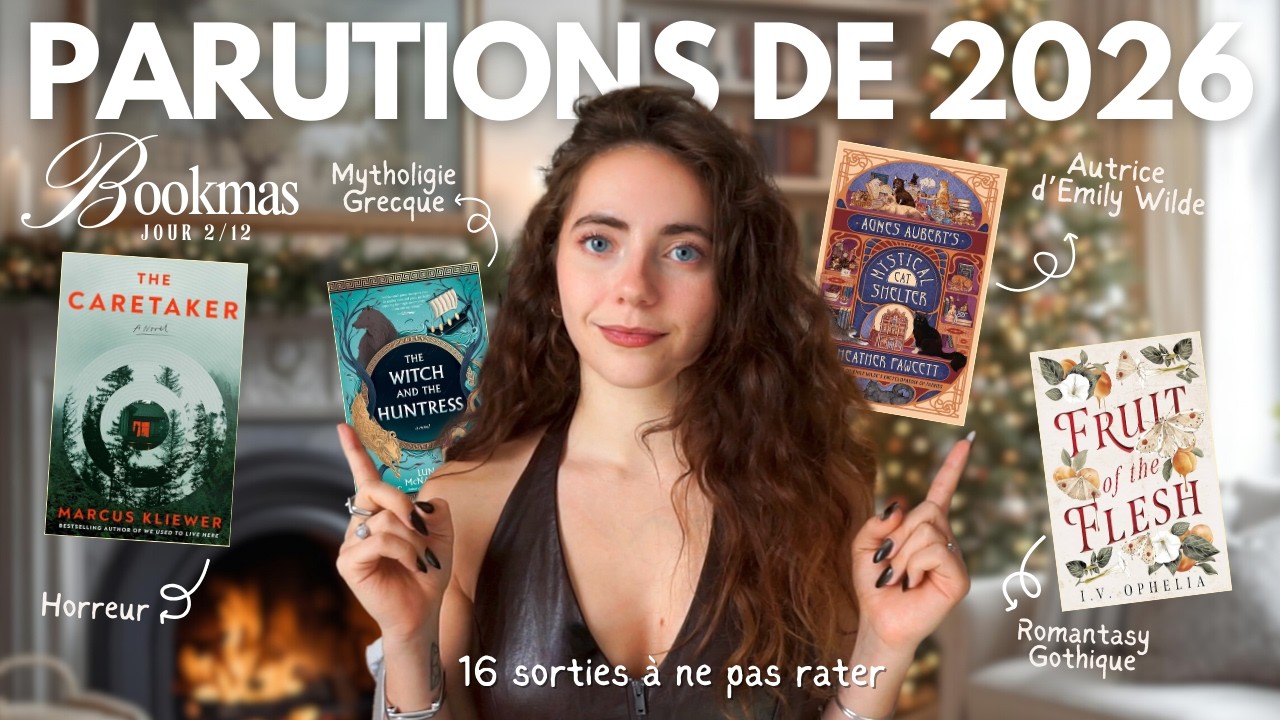 Parutions de 2026 🌲🎅 16 sorties de l'année prochaine à ne pas rater - Partie 1 (Bookmas #2)