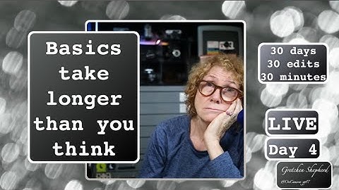 So Much goes into "the Basics"