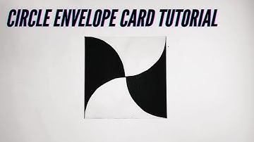 Circle Envelope Card Tutorial||Without using punches||scrapbook attachment||explosion box attachment