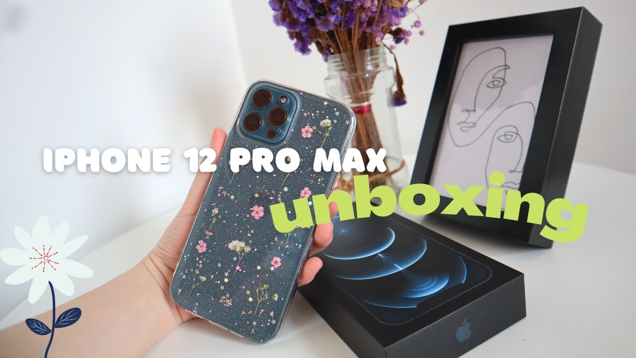 Iphone 12 Pro Max Unboxing & accessories 🍎 YouTube