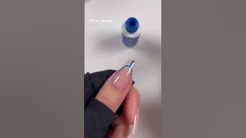 How to master DIY French tips on GELX nails 💅