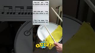 16t Note Rhythm Practice #drums #drummer #quiz