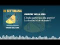 Ep. 24 - L’Italia partecipa alla guerra? Le elezioni si avvicinano?