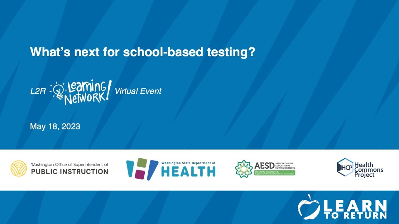 What’s next for school-based testing? - YouTube