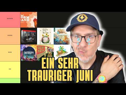 GESPIELTE Spiele im Juni - das war nicht viel